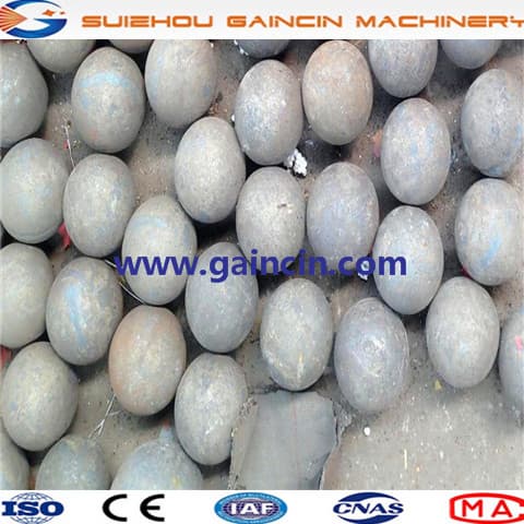 high hardness forged steel grinding media balls_forged balls